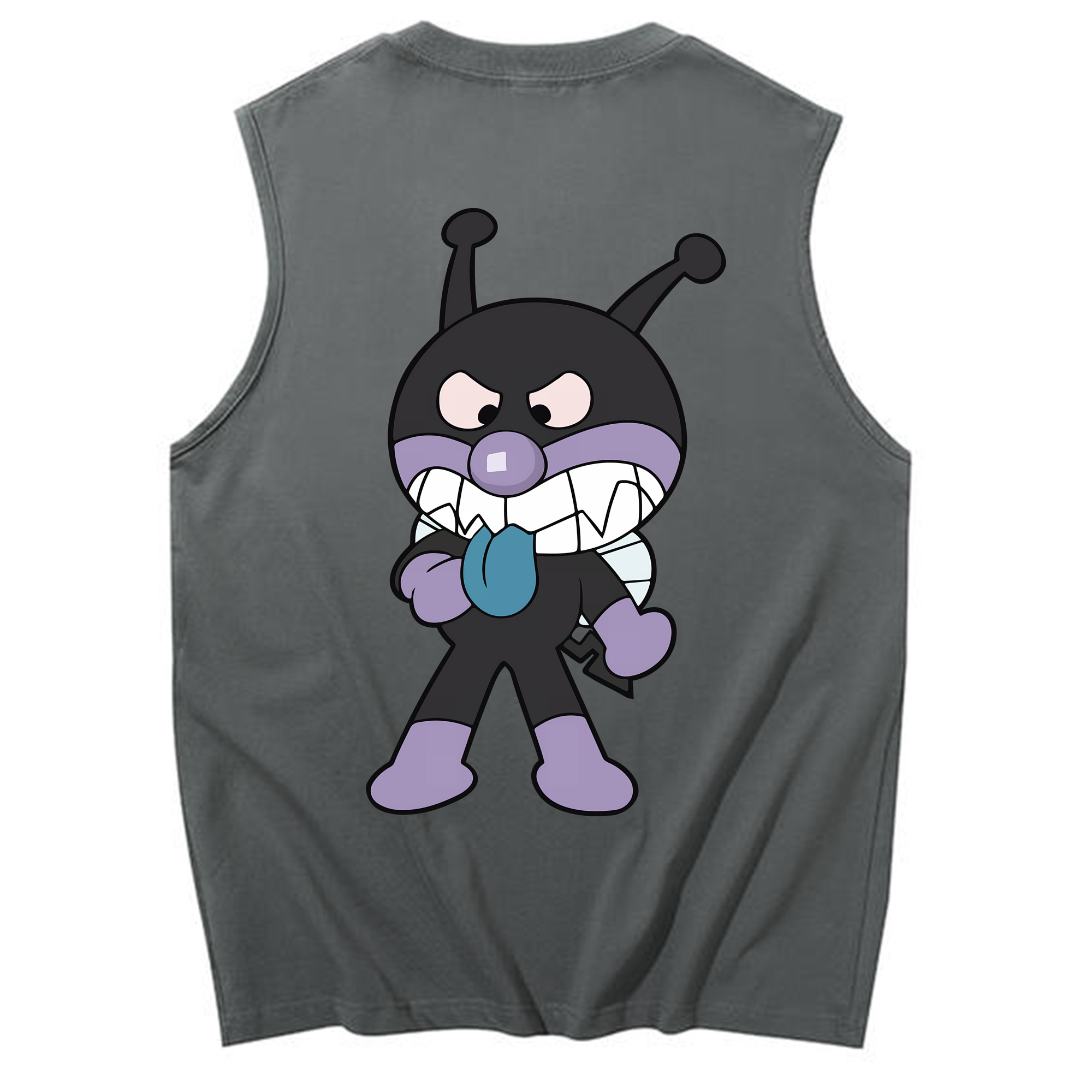 （画像用） アンパンマン Anpanman コットン100％タンクトップ（背面プリント）